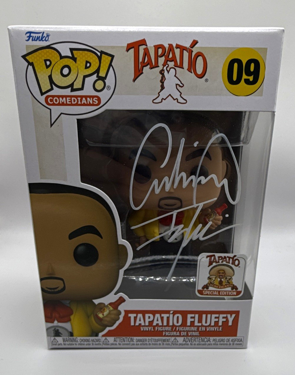 Funko Pop Tapatío Fluffy Special Edition #09 Signed Vinyl Figure