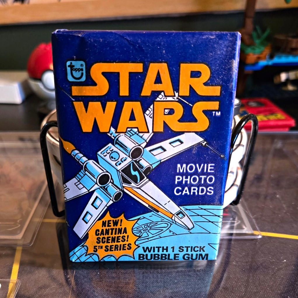 Topps Star Wars Movie Photo Cards 5th Series Pack 8 Cards w/ Bubble Gum 1978