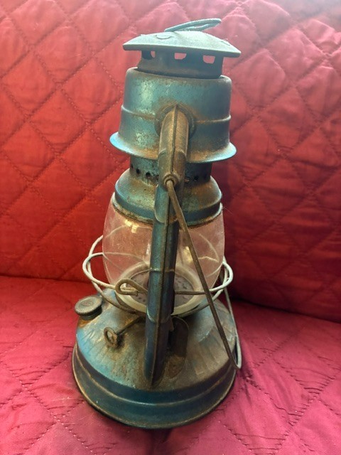 Vintage Blue Little Wizard Lantern