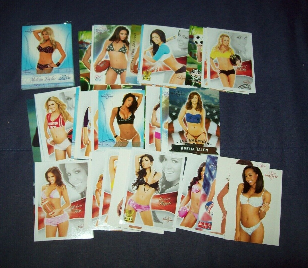 Fifty (50)  Various Years Bench Warmer Card Lot