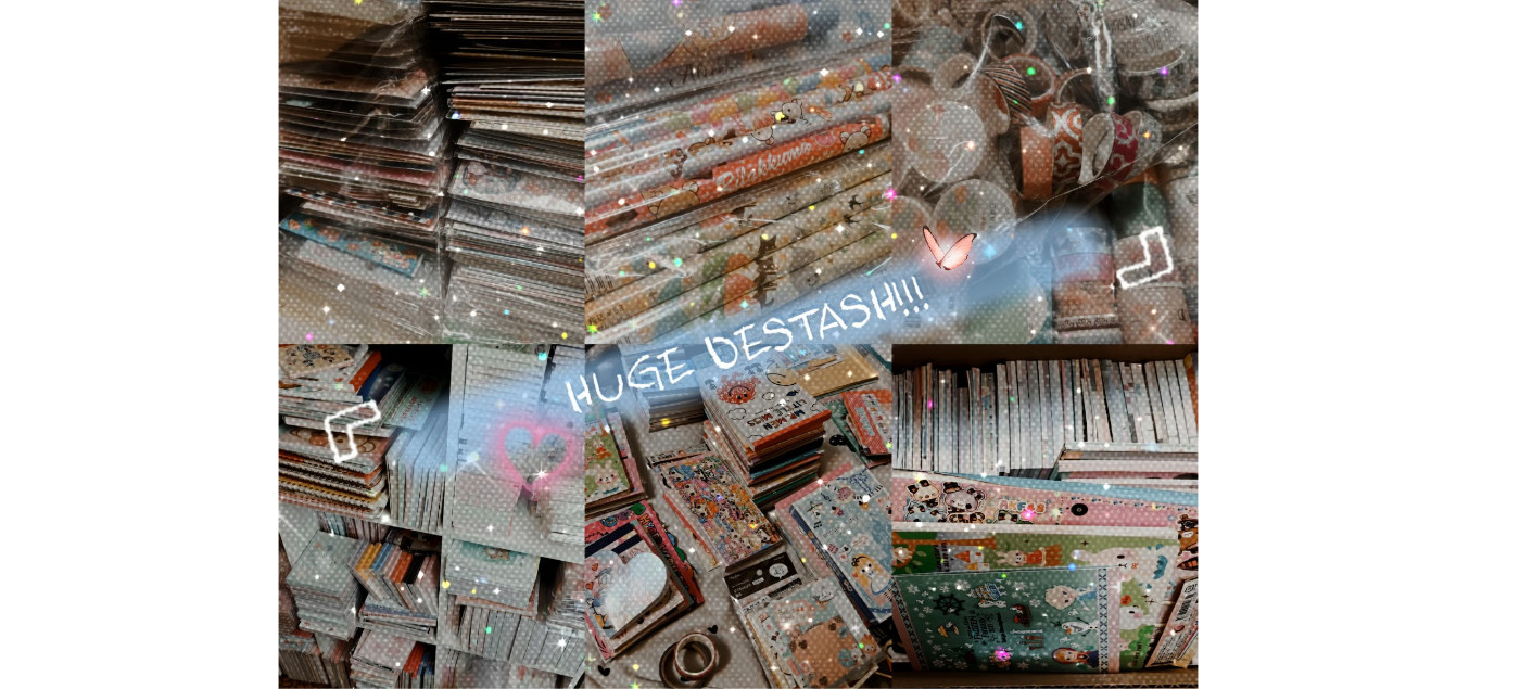 HUGE kawaii stationery destash - Memo Sheets, Sticky Pads, Letter Sets, Pens ...