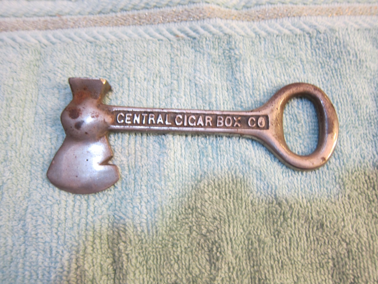 Vintage Central cigar box co. st louis Missouri Bottle Opener Vintage Central cigar box co. st louis Missouri Bottle Opener