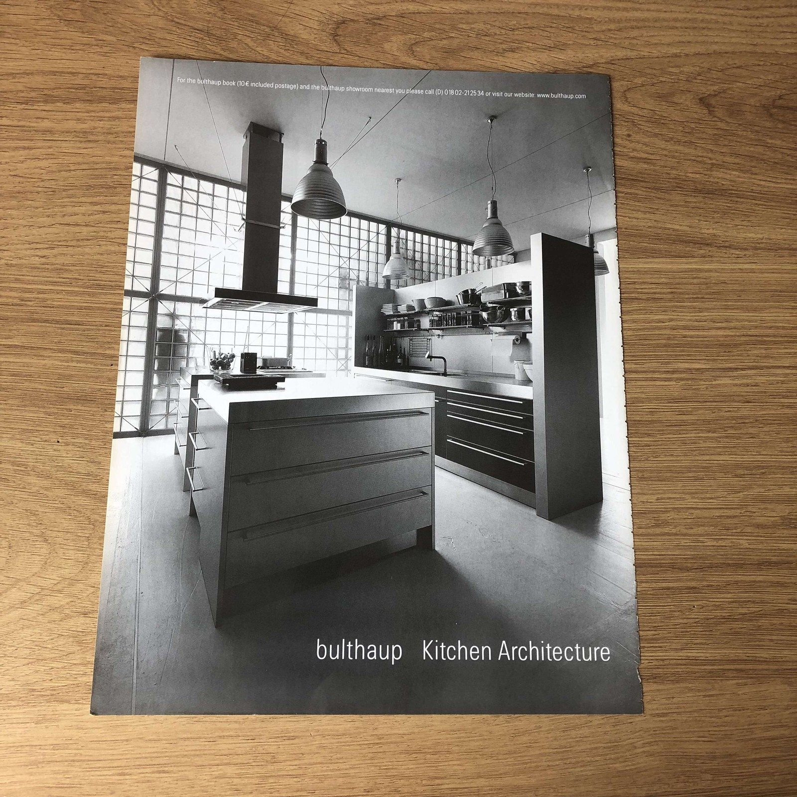 FASH03 MAGAZINE ADVERT 12X9 BULTHAUP KITCHEN ARCHITECTURE