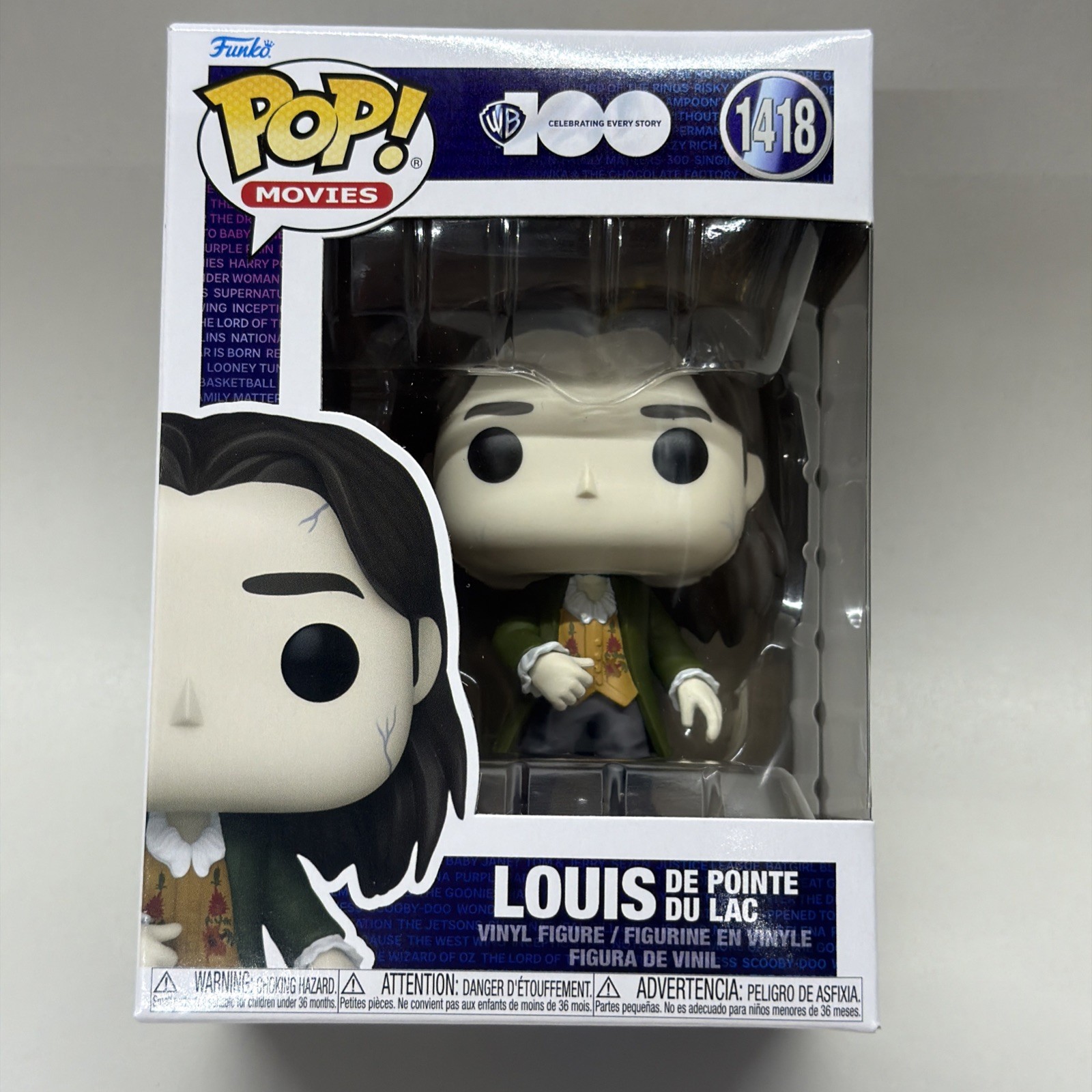 Funko Pop: LOUIS de POINTE du LAC #1418 Interview With A Vampire BRAND NEW Funko Pop: LOUIS de POINTE du LAC #1418 Interview With A Vampire BRAND NEW
