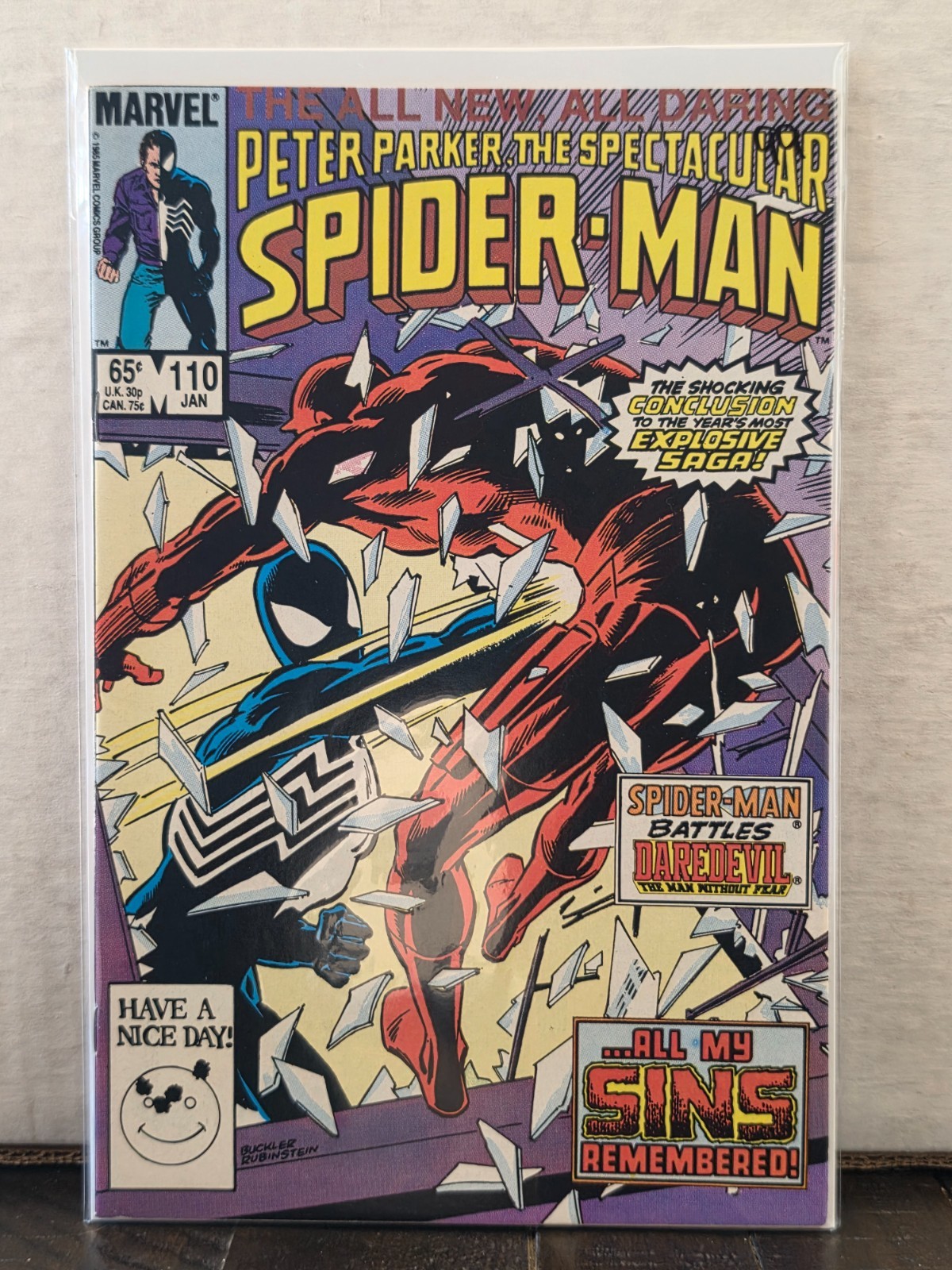 Peter Parker, The Spectacular Spider-Man #110 by Marvel Comics
