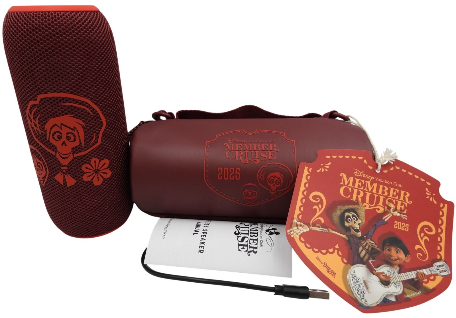 Disney Vacation Club 2025 Member Cruise Dream Coco MaCher Bluetooth Speaker