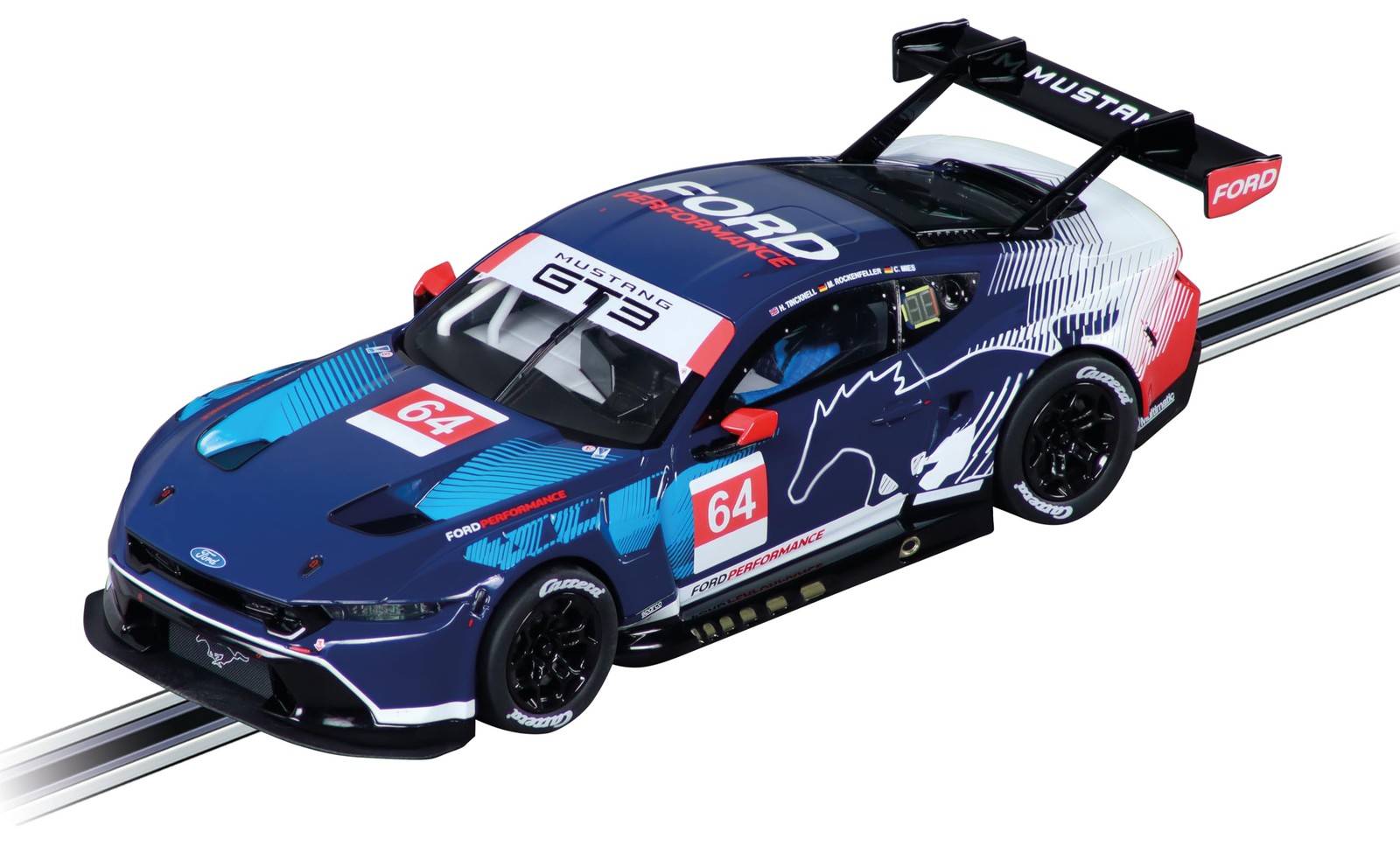 Carrera Digital 132 Slot Car Ford Mustang GT3 Ford Performance, No.64