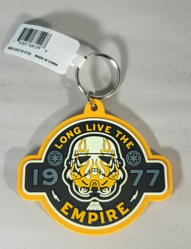 Star Wars Jerry Leigh Ltd. 1977 Long Live The Empire Keychain New