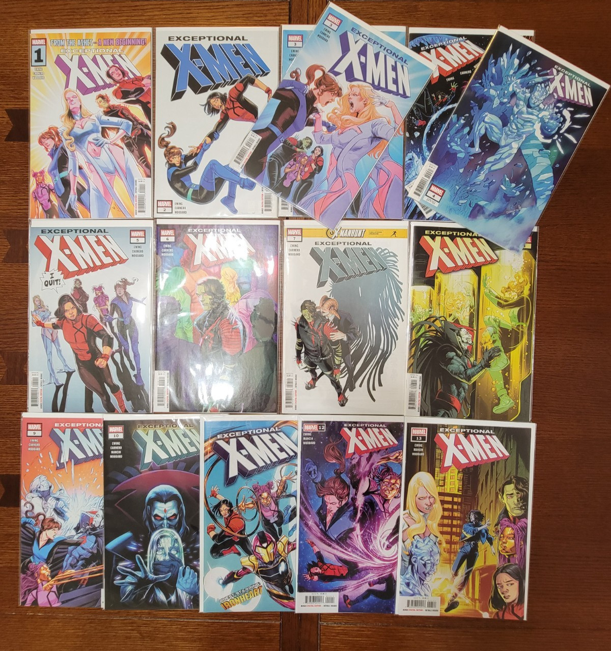 MARVEL COMICS LOT: EXCEPTIONAL X-MEN #1-13 (2025) - EWING MARVEL COMICS LOT: EXCEPTIONAL X-MEN #1-13 (2025) - EWING