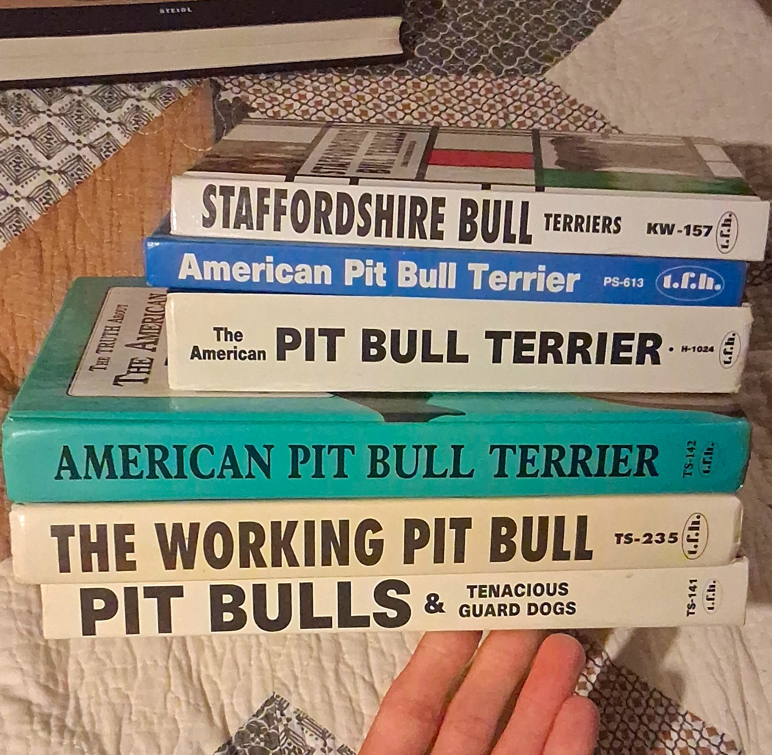 Pit Bull Terrier & Staffordshire Bull Terrier Books Lot - Working Pit Bull