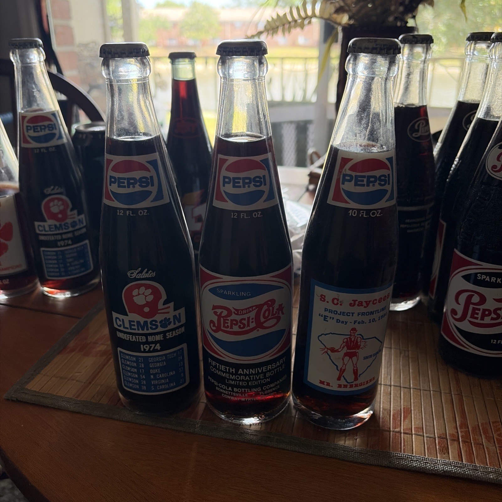 3) Vintage Pepsi Bottle Full Sealed South Carolina Jaycees Project Frontline 3) Vintage Pepsi Bottle Full Sealed South Carolina Jaycees Project Frontline