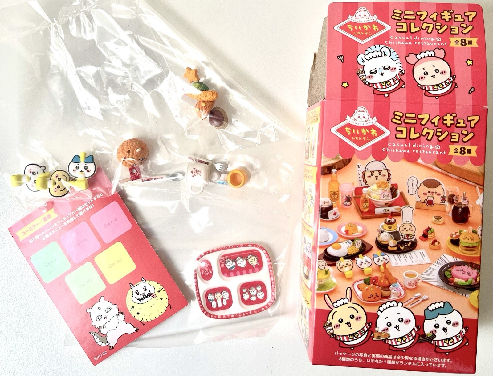 Chiikawa Japan Official Restaurant Mini Figure Collection Hachiware Usagi Toy