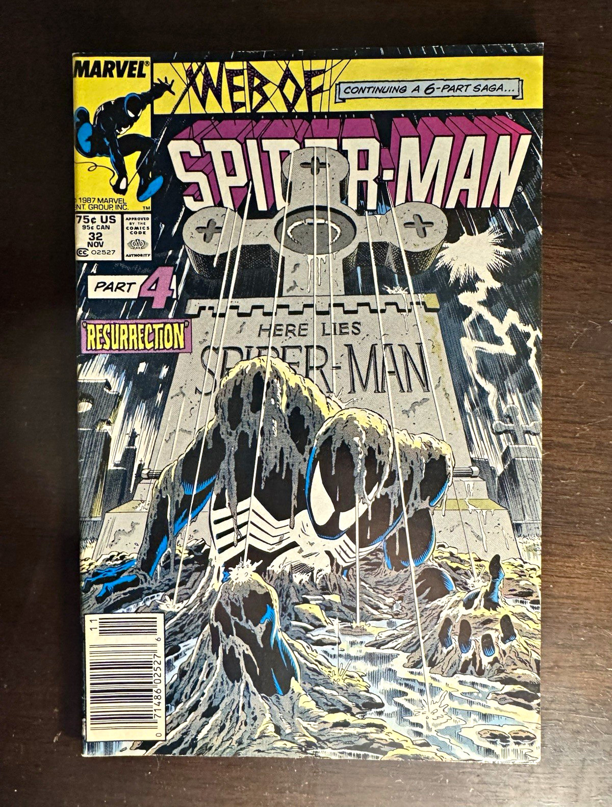 Marvel Comics Web of Spider-Man #32 (1987) \