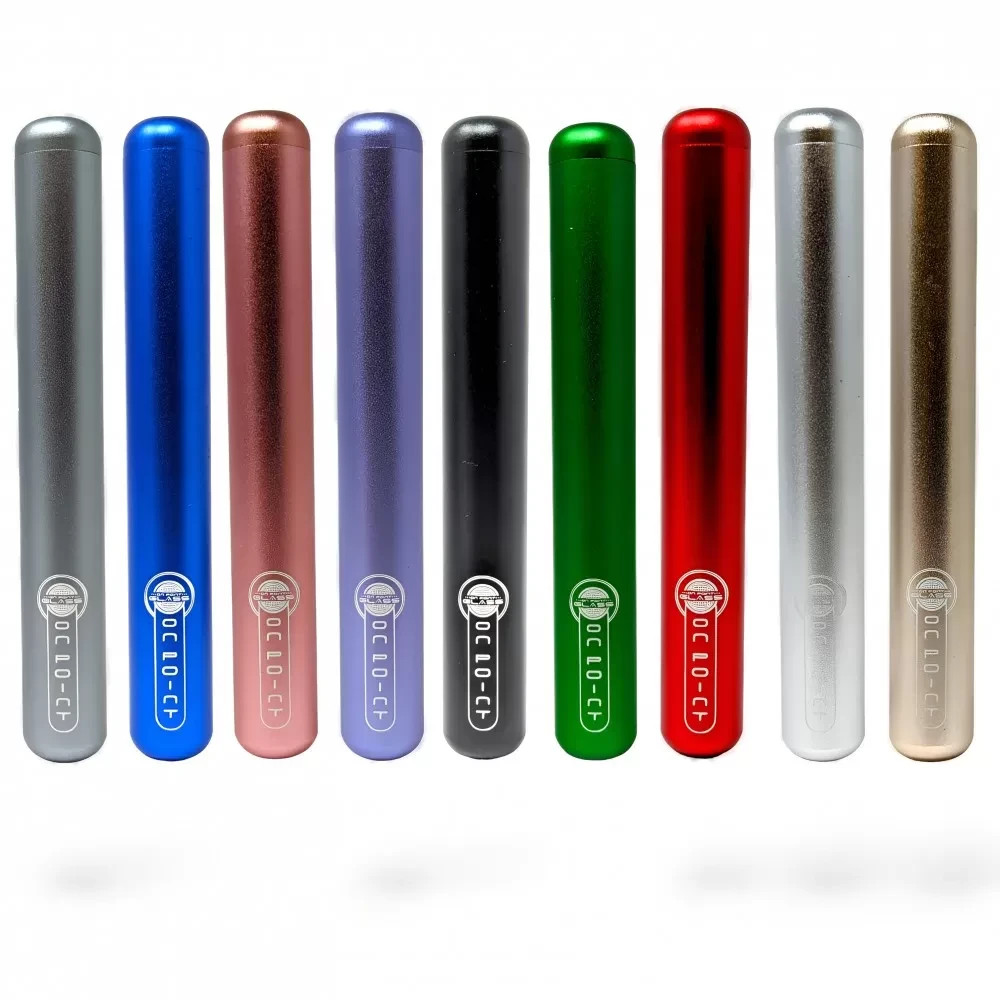 4.5 Inch Aluminum Premium Pre-Roll Container by OPG – Smell Proof Storage Tube