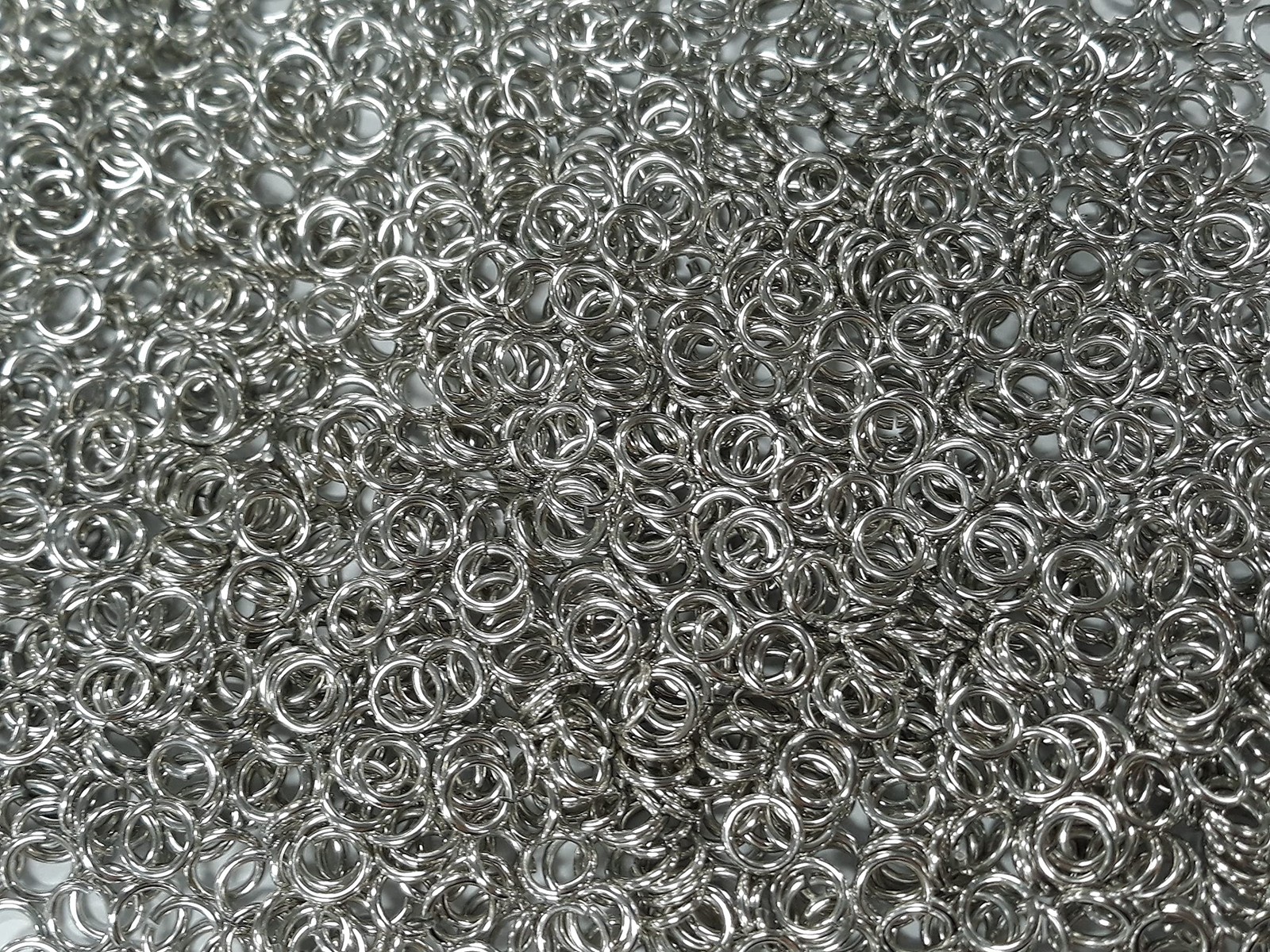 1 Pound Bright Aluminum Chainmail Jump Rings 16G 1/4\
