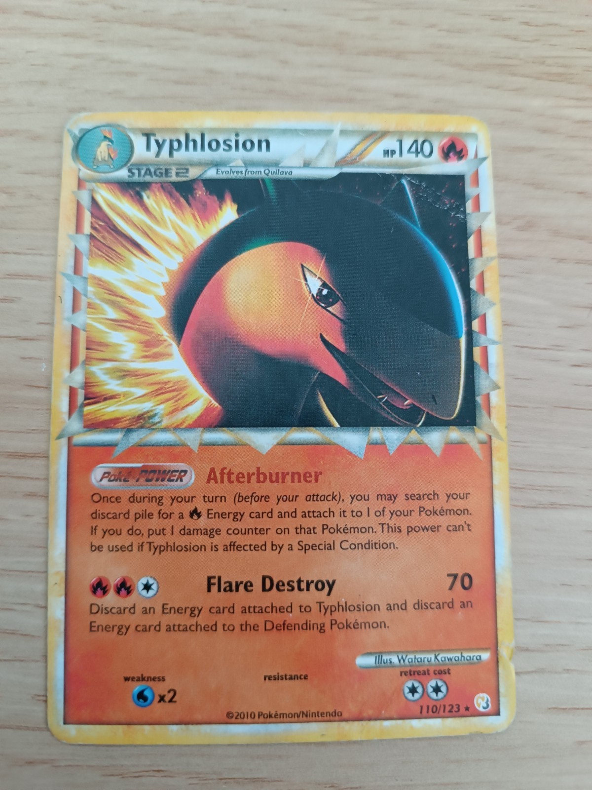Typhlosion Prime 110/123 - HGSS Pokemon TCG English
