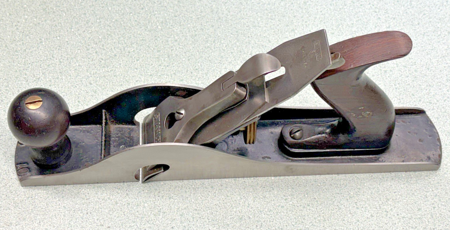 Vintage Stanley No. 10 Carriage Maker\'s Rabbet Plane SWEETHEART era Excellent