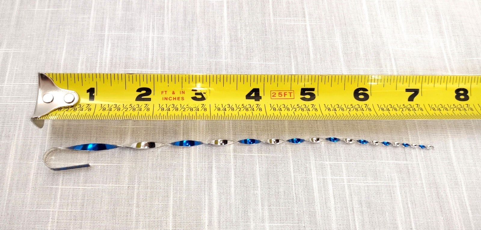 VINTAGE BLUE GREEN ALUMINUM CHRISTMAS TREE ICICLE ORNAMENTS VINTAGE BLUE GREEN ALUMINUM CHRISTMAS TREE ICICLE ORNAMENTS