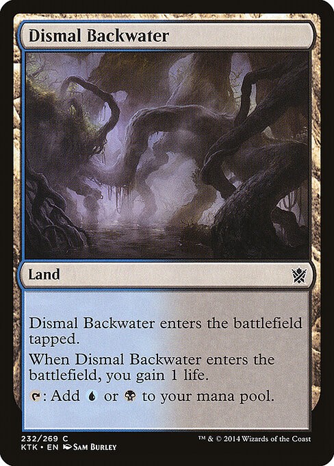 Dismal Backwater (232) (Non-Foil) KTK MTG NM