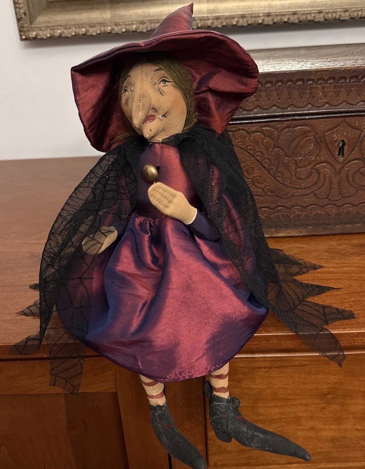 Vtg Joe Spencer Gathered Traditions Witch Arlinda