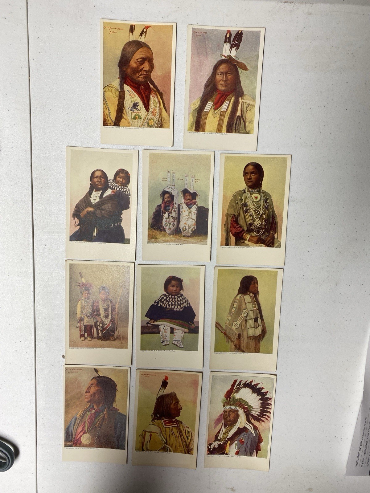 VINTAGE 1903-1905 AMERICANA INDIAN POST CARDS - LOT OF 11 VINTAGE 1903-1905 AMERICANA INDIAN POST CARDS - LOT OF 11
