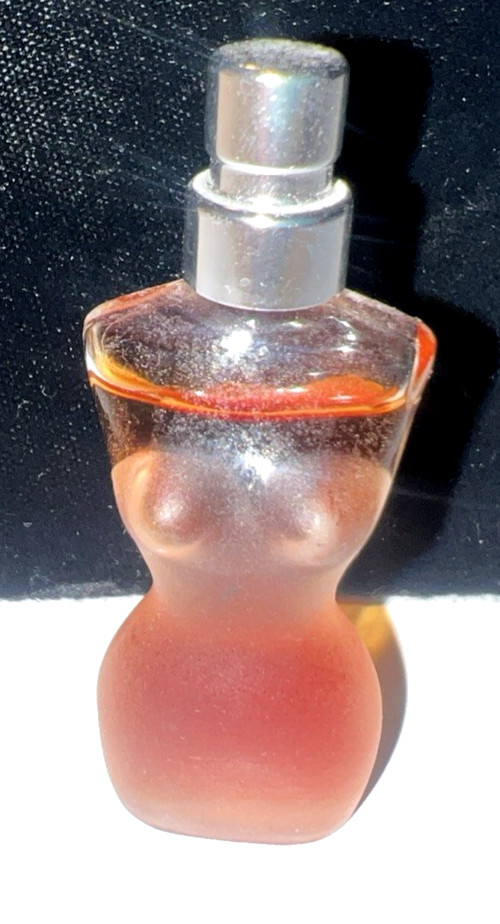 Jean Paul Gaultier Classique Eau De Toilette .11 F Oz Miniature Lady Bust Bottle