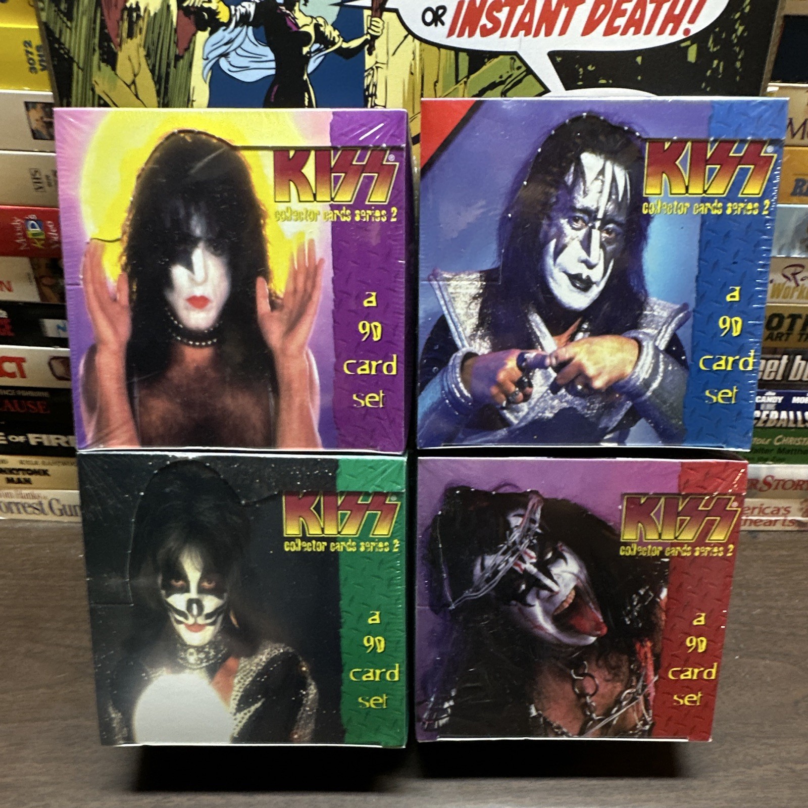 KISS Collector Card Series 2 1996 Trading Cards 99-Card Set Sealed Box Lot 4