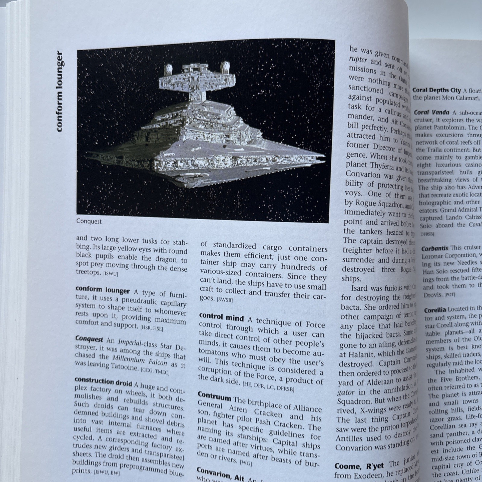 STAR WARS Encyclopedia By Stephen J. Sansweet. The Ballantine Publishing Group. STAR WARS Encyclopedia By Stephen J. Sansweet. The Ballantine Publishing Group.