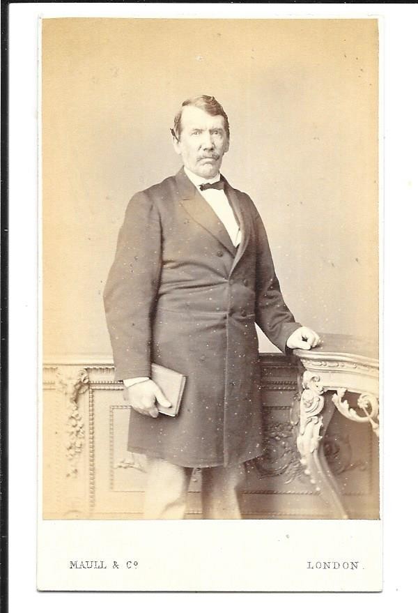CDV: DR. DAVID LIVINGSTONE--SCOTTISH MISSIONARY & EXPLORER OF ARICA--1860s CDV: DR. DAVID LIVINGSTONE--SCOTTISH MISSIONARY & EXPLORER OF ARICA--1860s