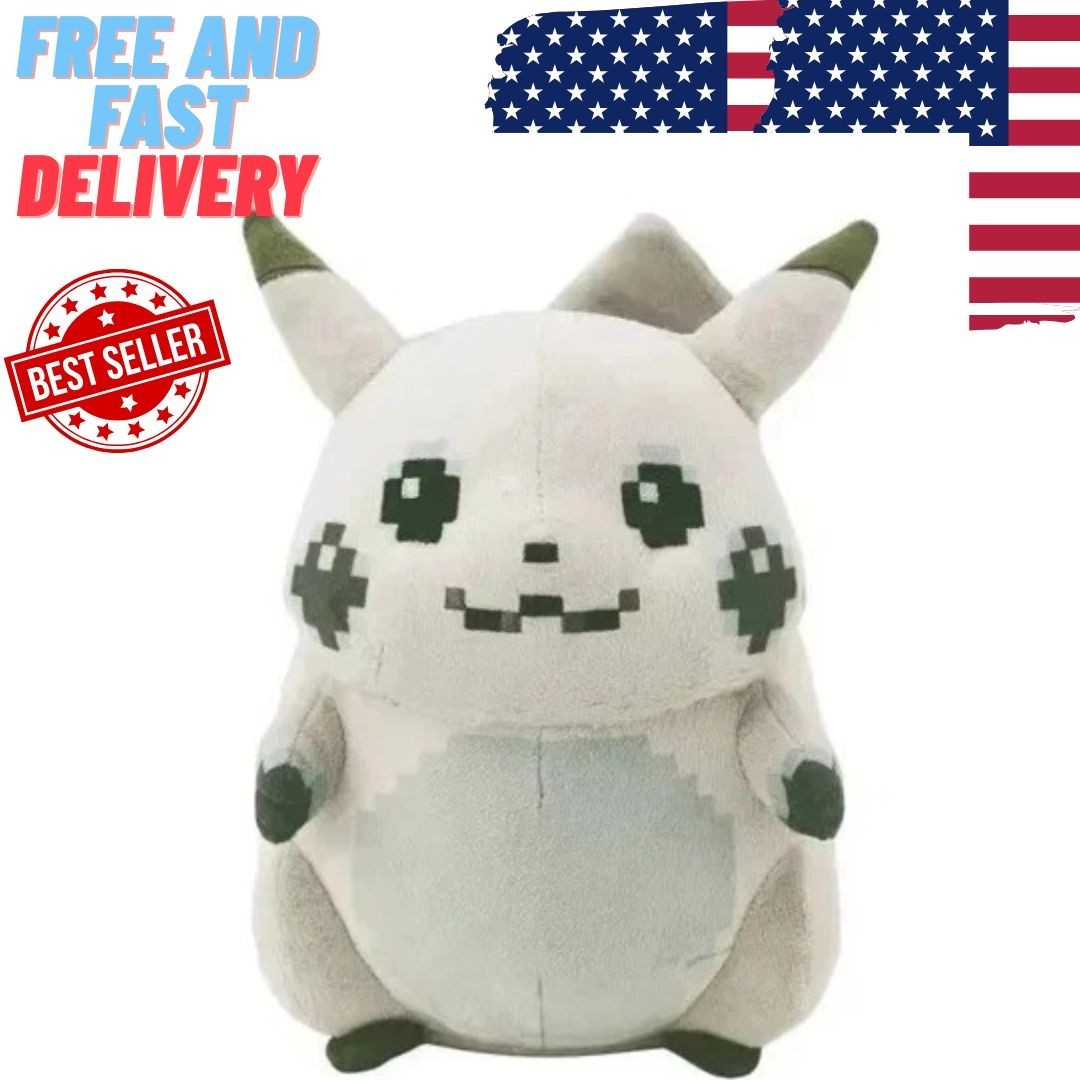 Pikachu Of The Beginning Plush 30th Anniversary Pokemon Red Green New 2026