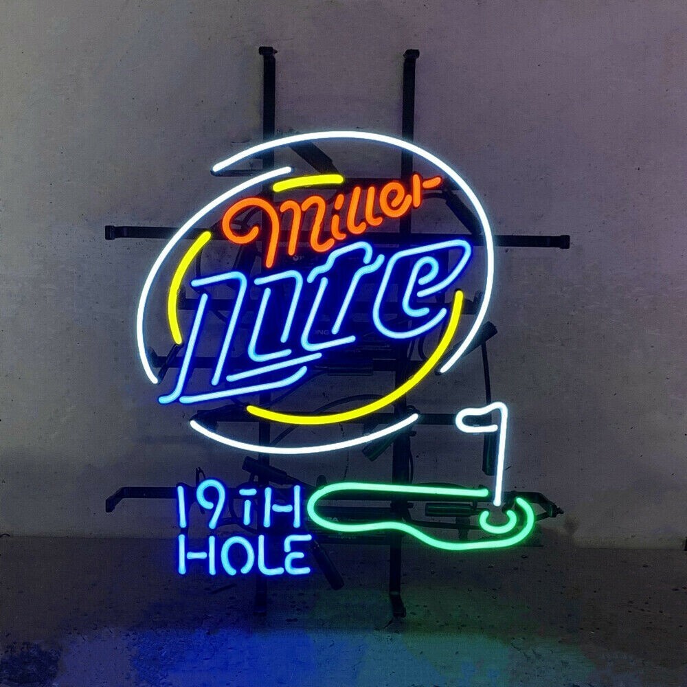 US STOCK Miller Lite Beer 19th Hole Golf Club 20\