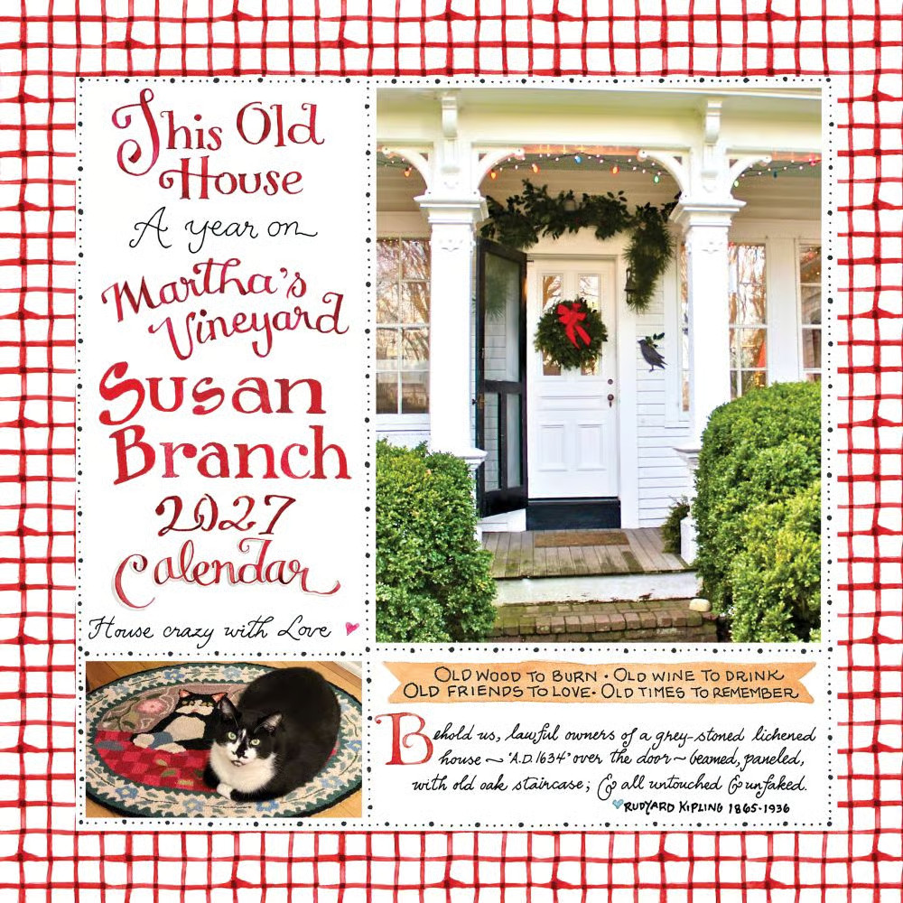 TF Publishing, Susan Branch 2027 Wall Calendar TF Publishing, Susan Branch 2027 Wall Calendar