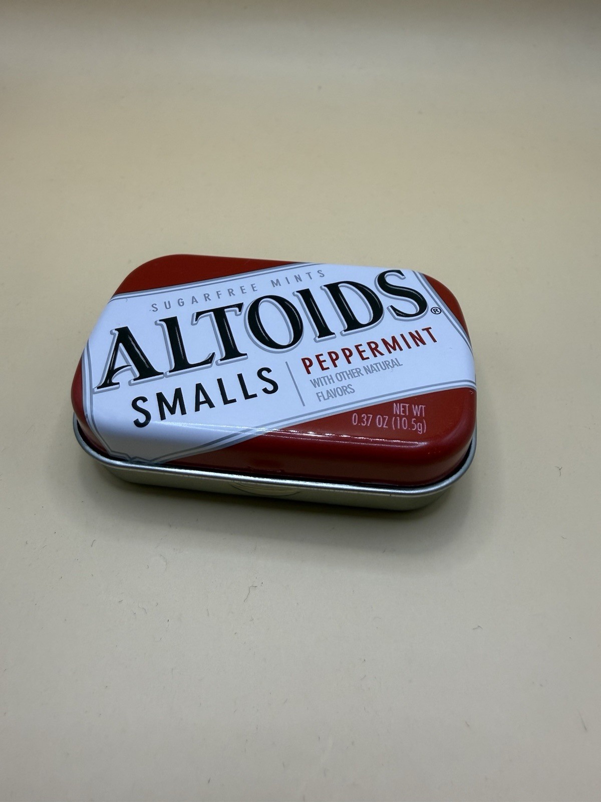 Altoids SMALLS Tin DISCONTINUED Peppermint Mints Altoids SMALLS Tin DISCONTINUED Peppermint Mints