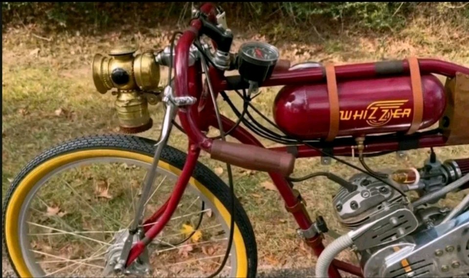 whizzer motor bike replica *FRAME ONLY* motorized bicycle board tracker antique