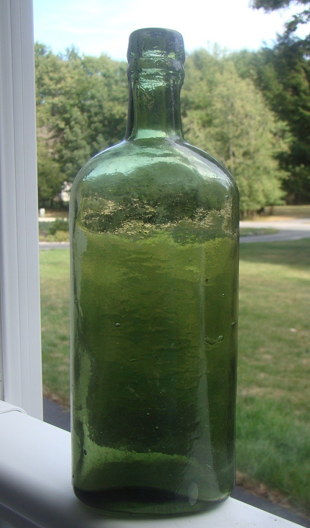 ANTIQUE CRUDE SEA GREEN 9-3/4\
