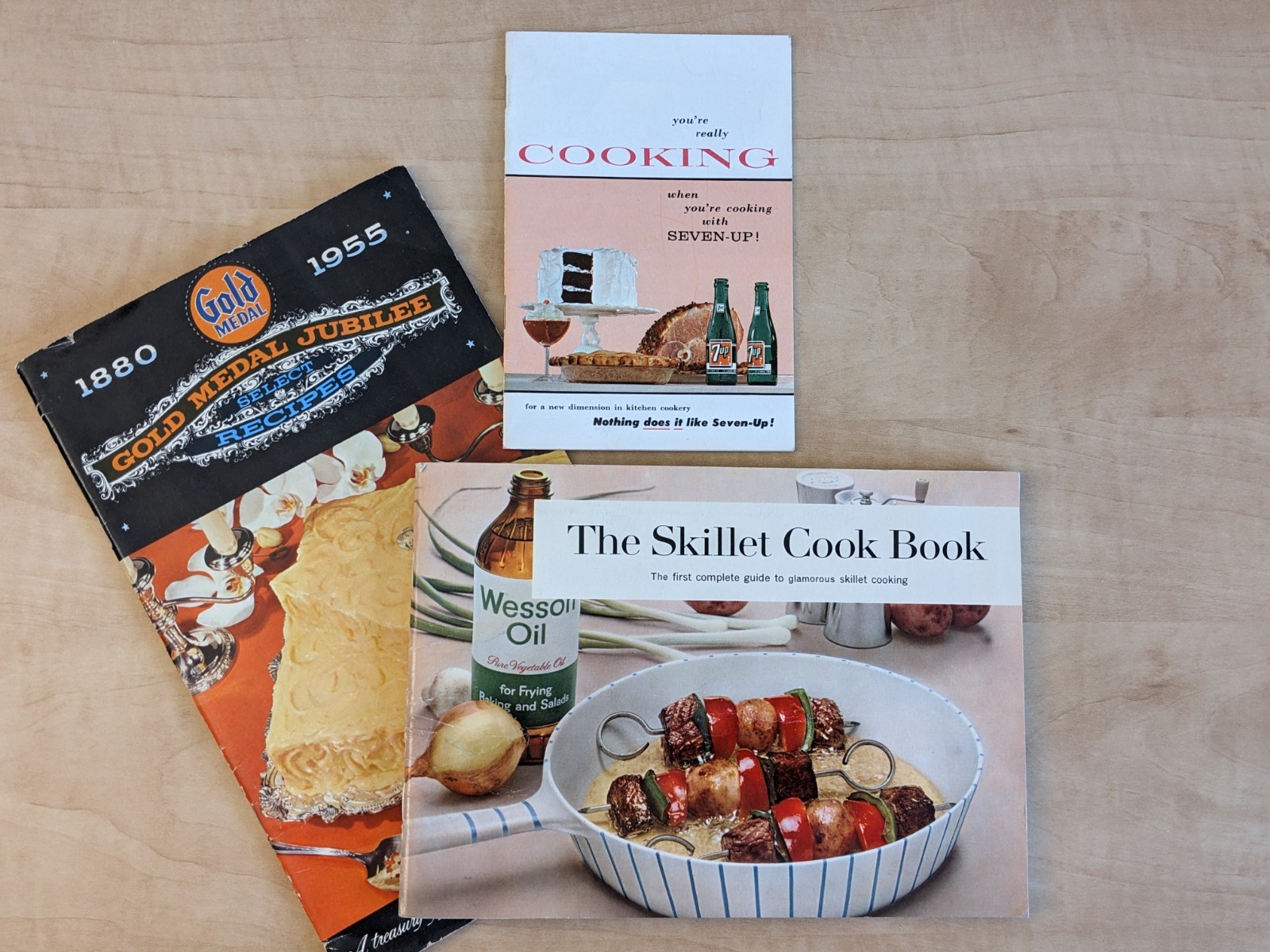 Vintage 1950-\'s Major Brand Cookbooks