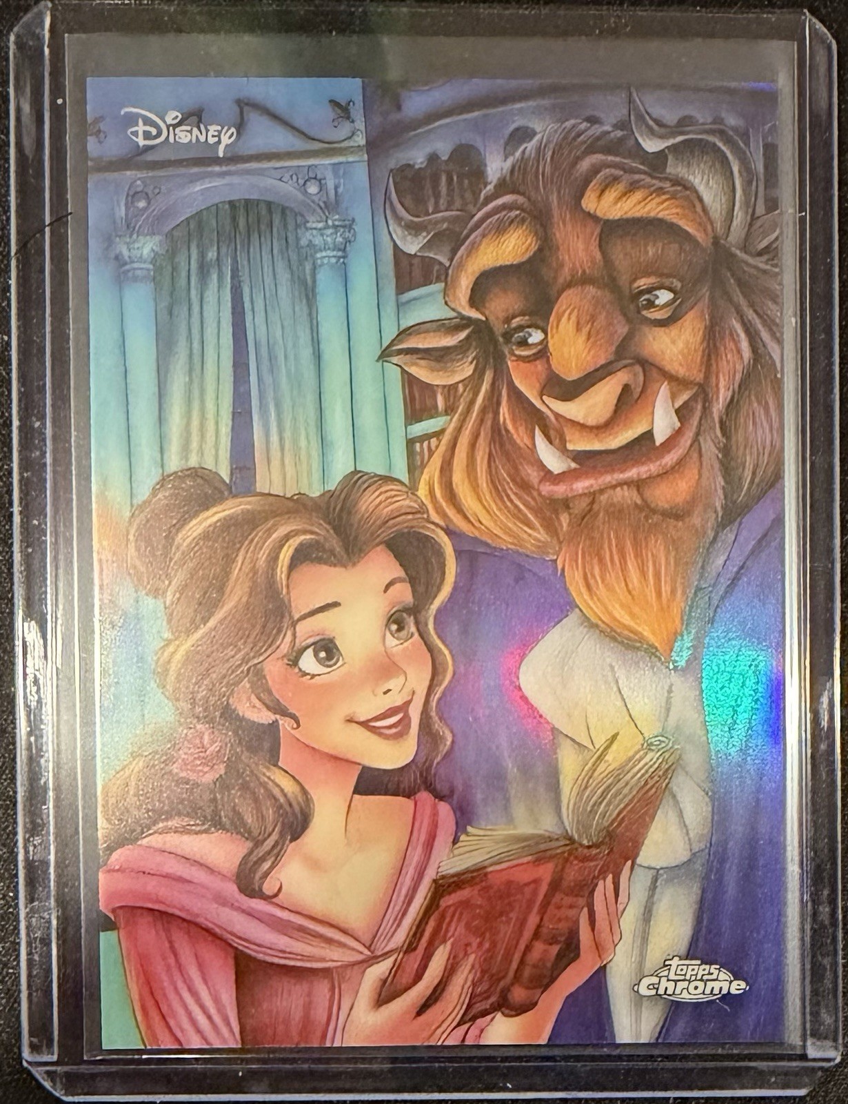 2026 Topps Chrome Disney Beauty And The Beast Art Of Disney SSP 🔥#AD-6