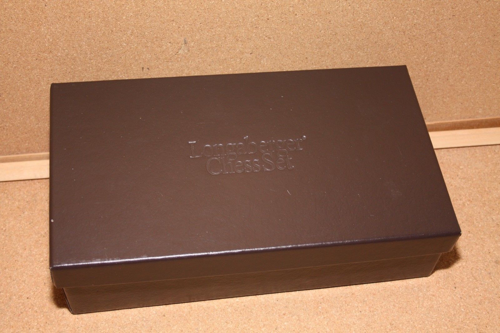 Longaberger Pewter Chess Set
