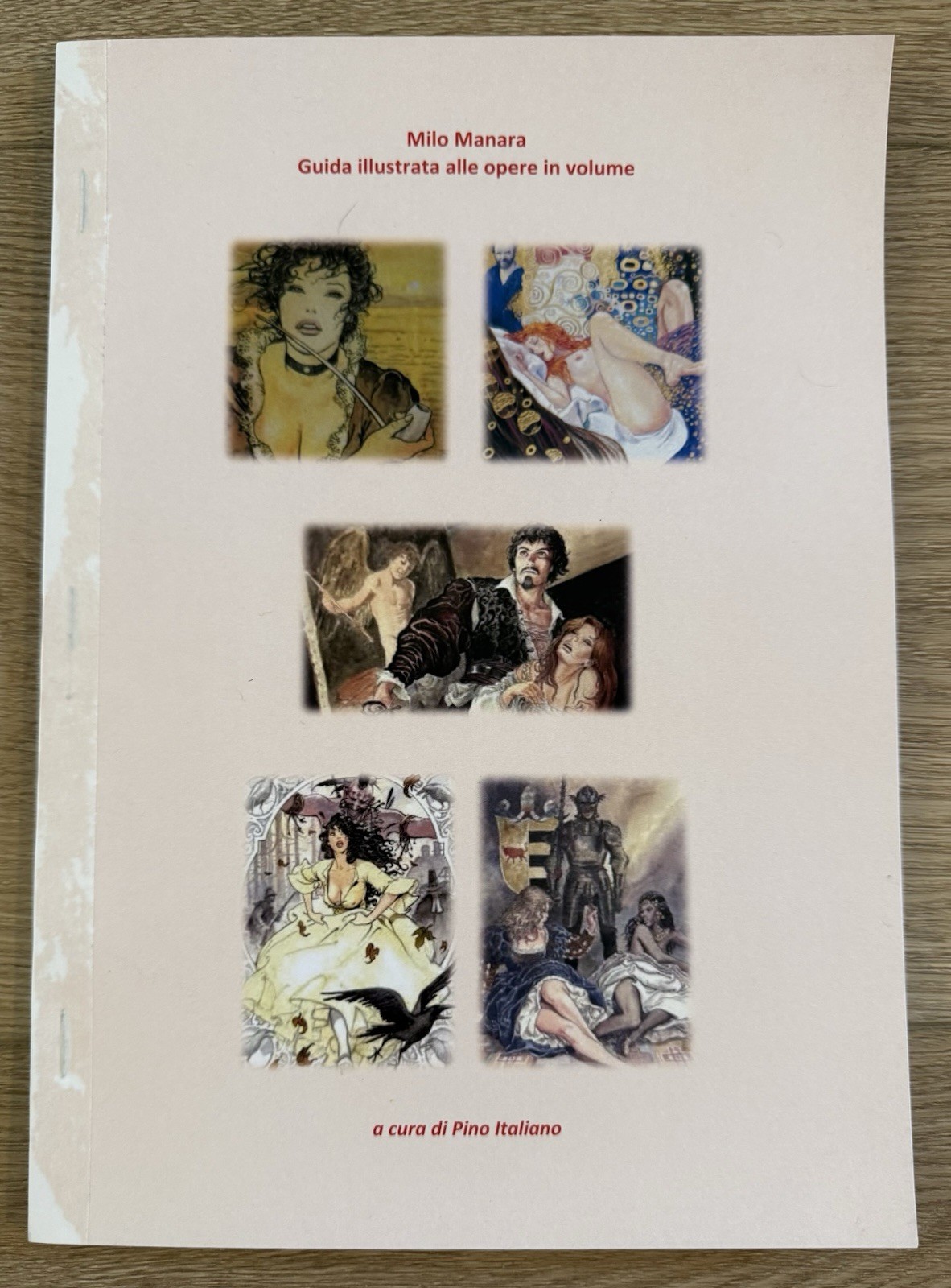 • An Illustrated Guide to the Works of MILO MANARA •  (SC) *RARE ITALIAN IMPORT*
