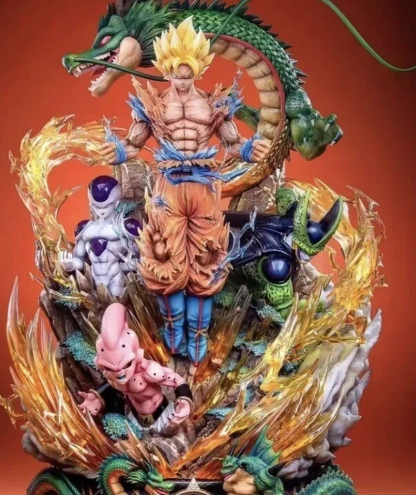 23CM Dragon Ball Z Super Saiyan Goku Figure – Premium Anime Collectible PVC Stat 23CM Dragon Ball Z Super Saiyan Goku Figure – Premium Anime Collectible PVC Stat