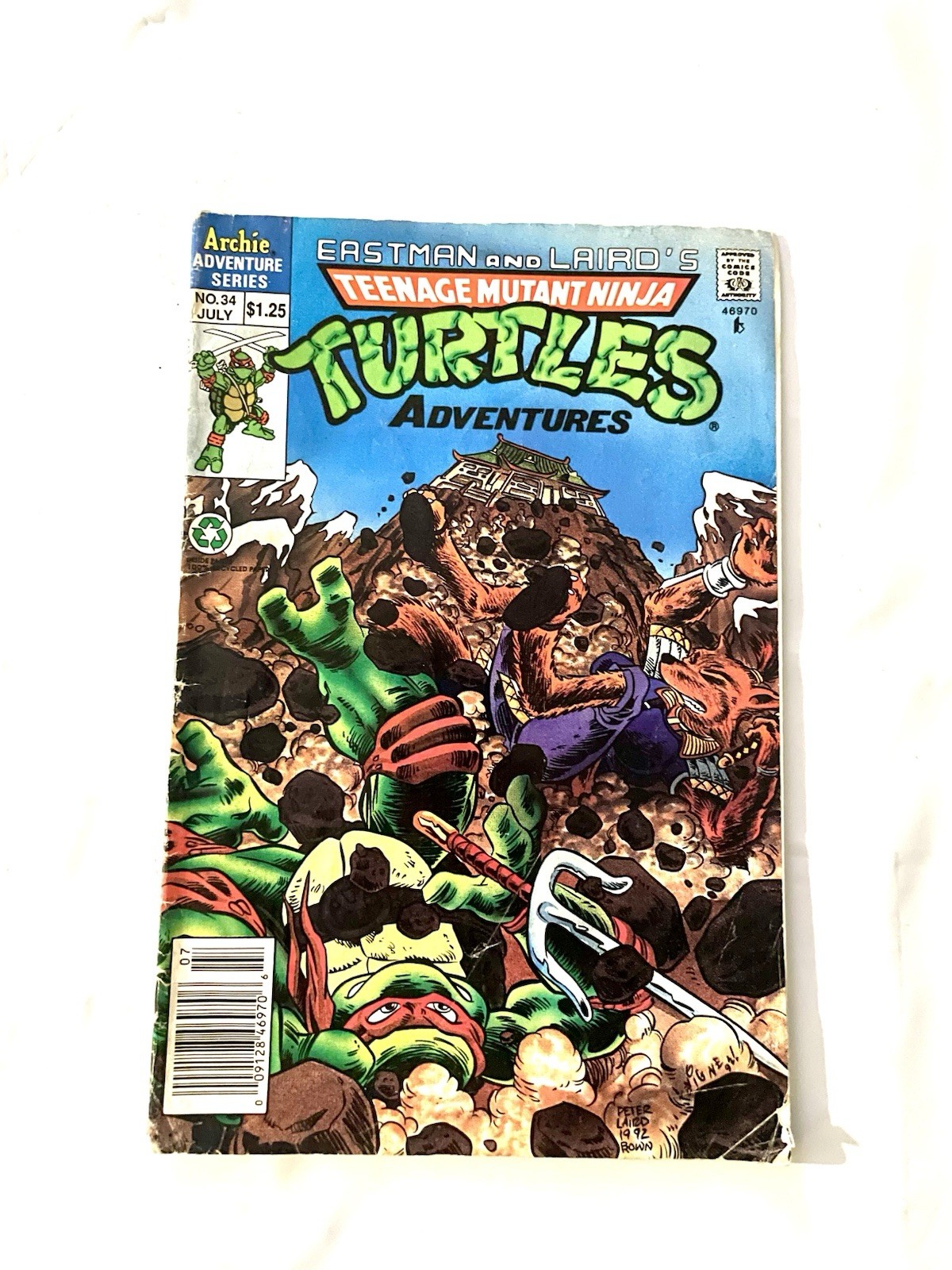Eastman And Laird\'s Teenage Mutant Ninja Turtles No.34