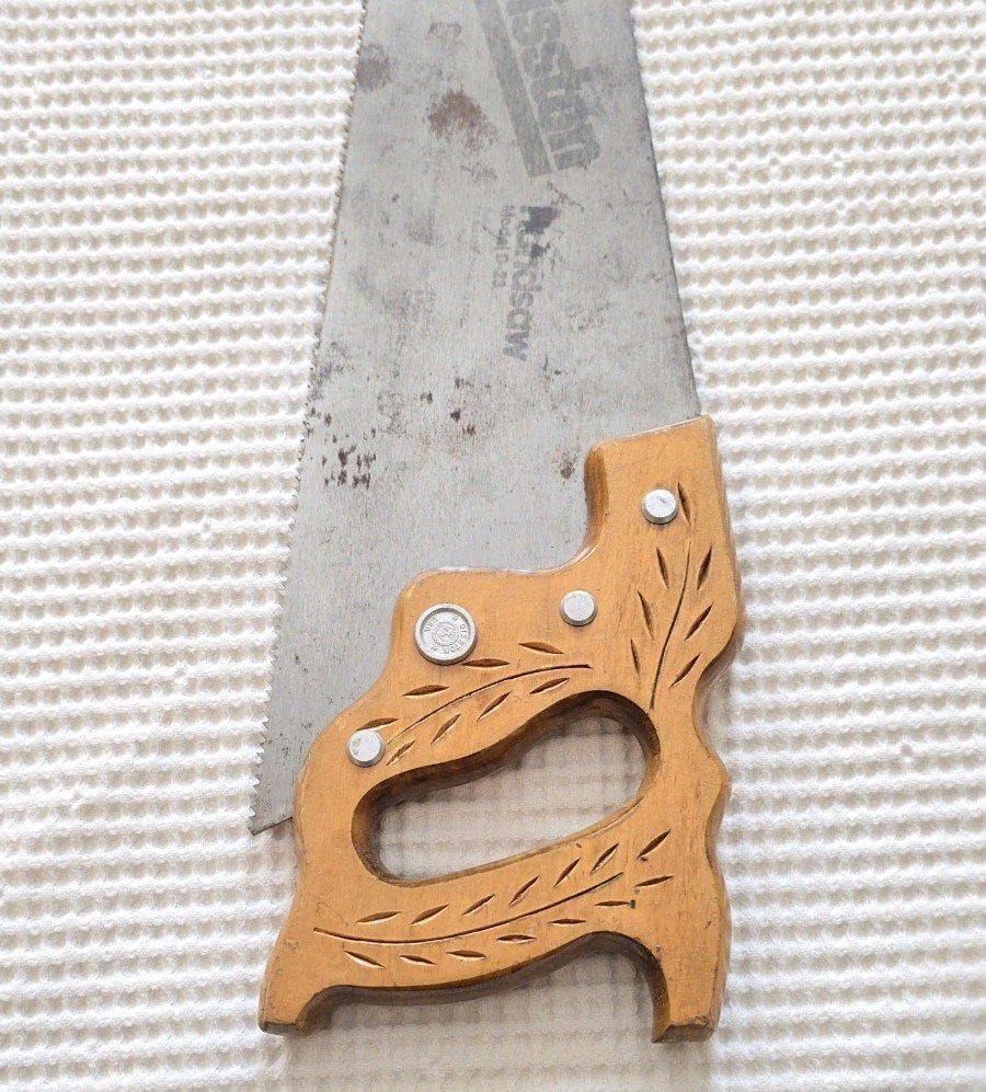 Vintage Disston D-23 Handsaw 8 Tpi 26” Blade