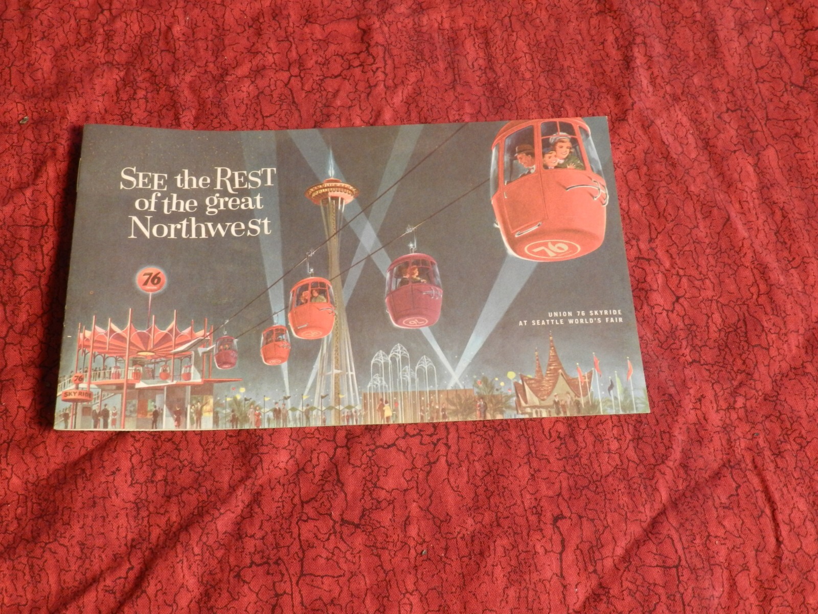 seattle 1962 worlds fair Union 76 brochure