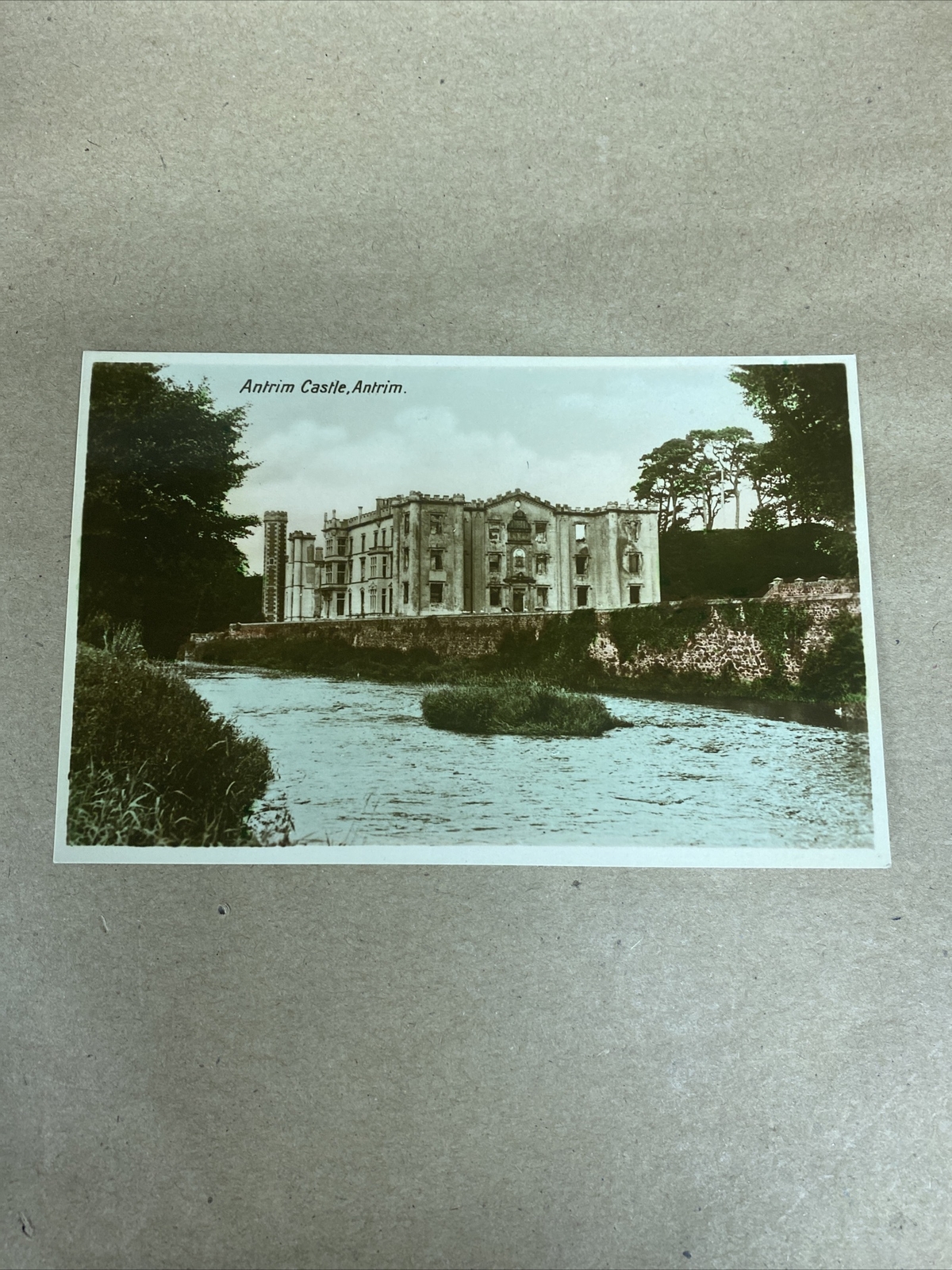 Antrim Castle, Antrim/The Milton Post Card 