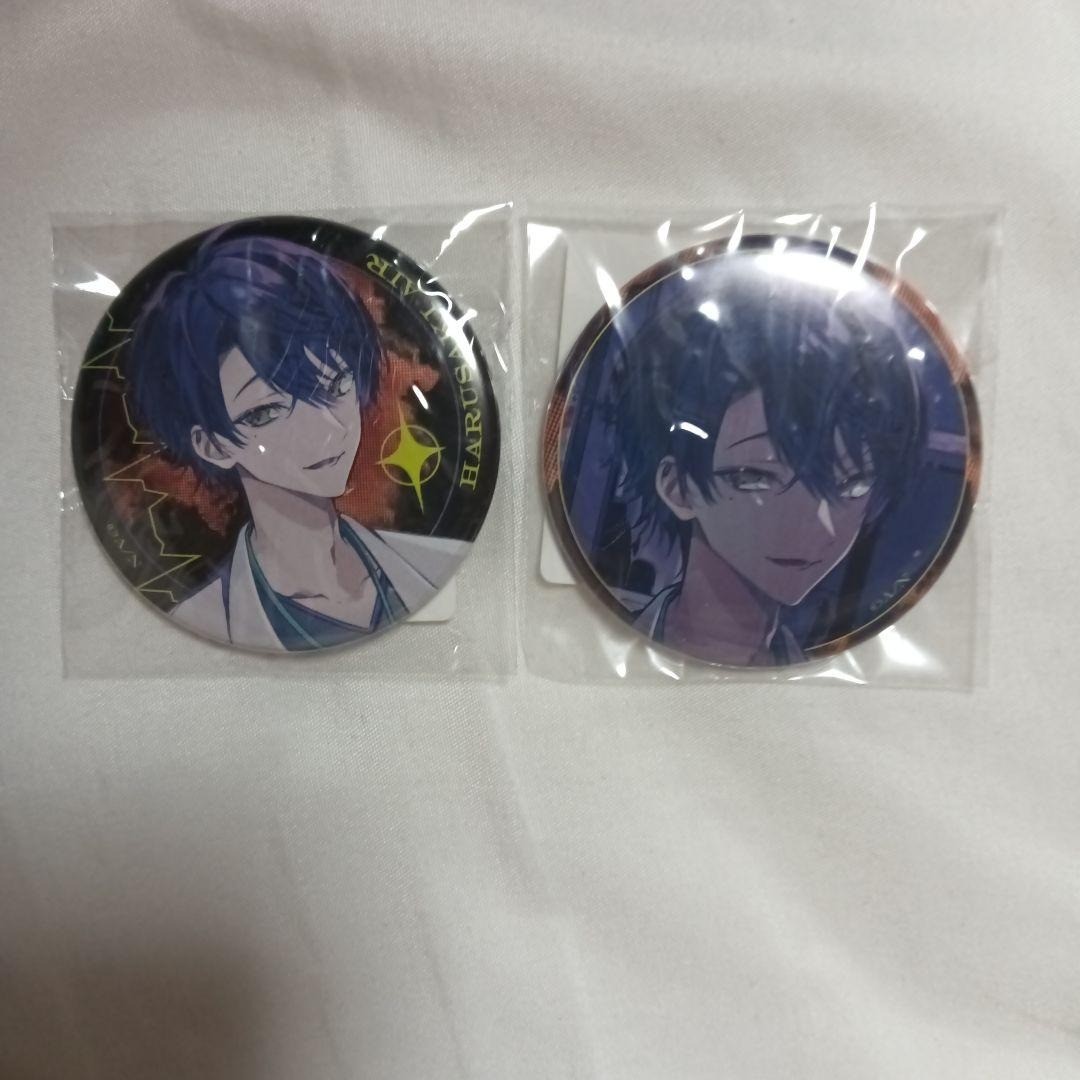 Nijisanji Ear Aoi Spring Can Badge Set Hologram Style Pins Collectible Anime