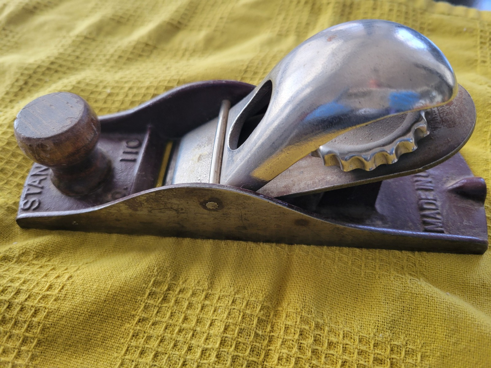 Vintage Stanley No.110 Block Plane Made In U.S.A. Vintage Stanley No.110 Block Plane Made In U.S.A.