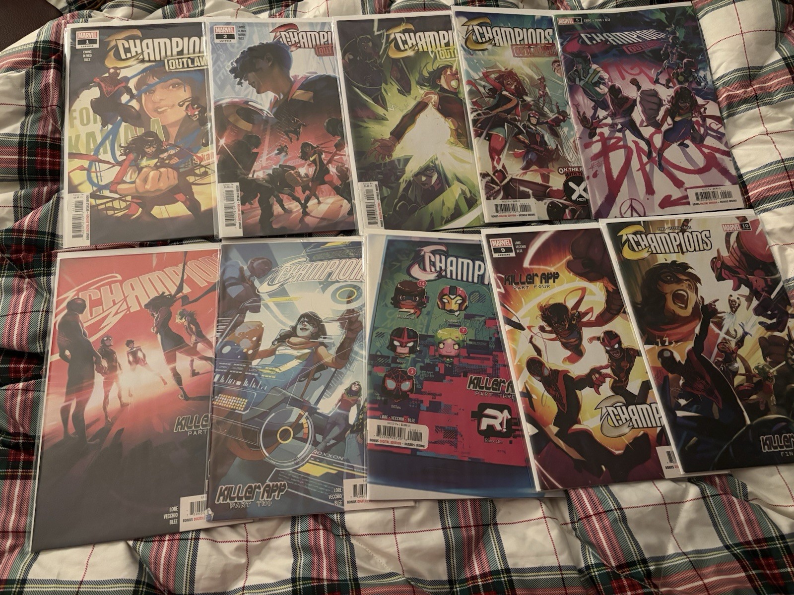 Champions #1-10 Complete Set (2020-2021) Marvel Comics 