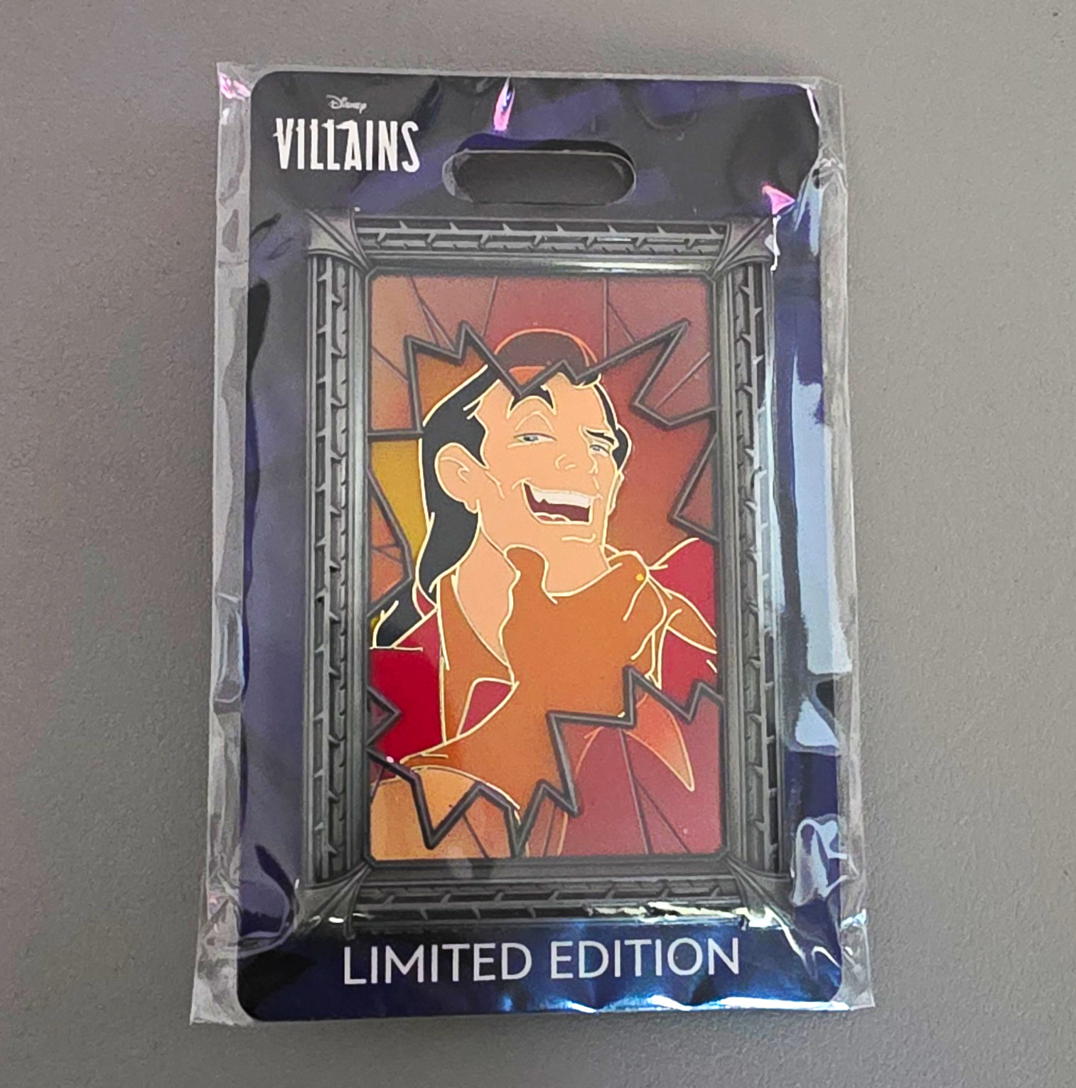 2026 D23 Disney MoG WDI Villains Portraits of Evil LE 400 Gaston Pin