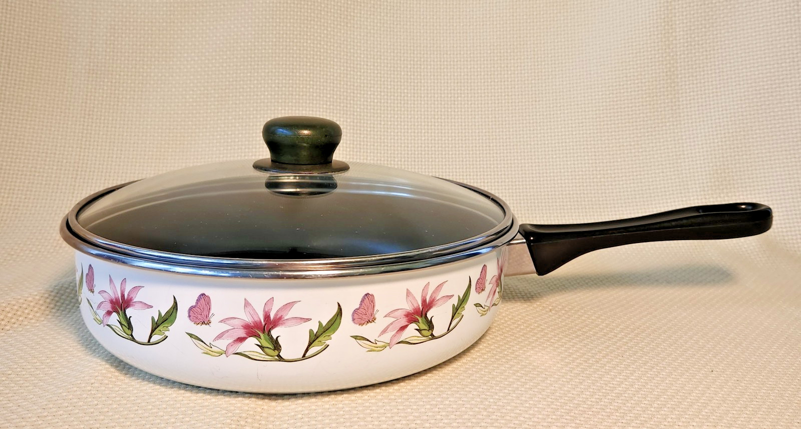 Rare 1994 Portmeirion Botanic Garden Enamel 10\