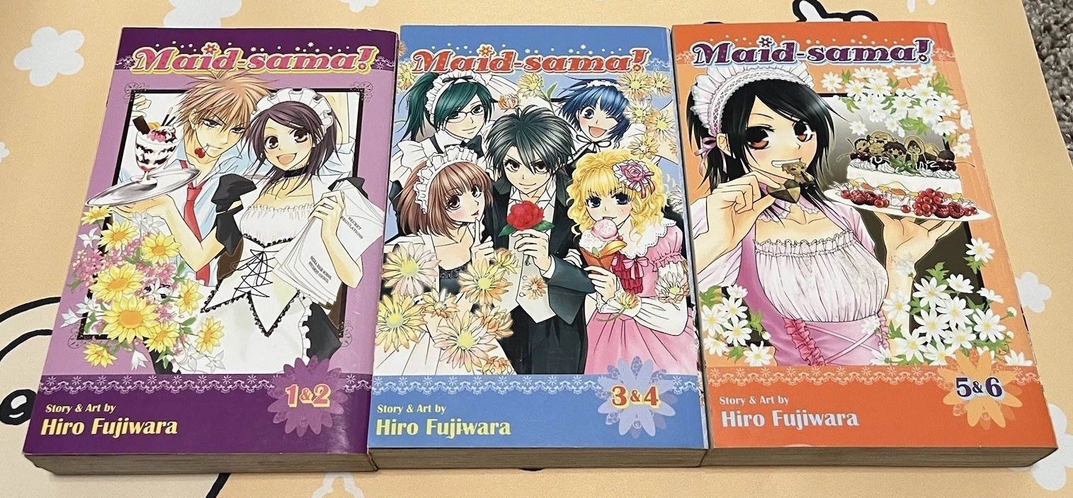 Maid-Sama Manga Vol 1-6 English Omnibus 2in1 Viz
